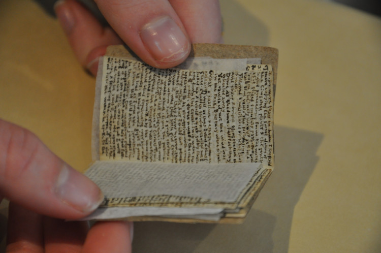 The manuscript has been brought into public view (Image supplied)