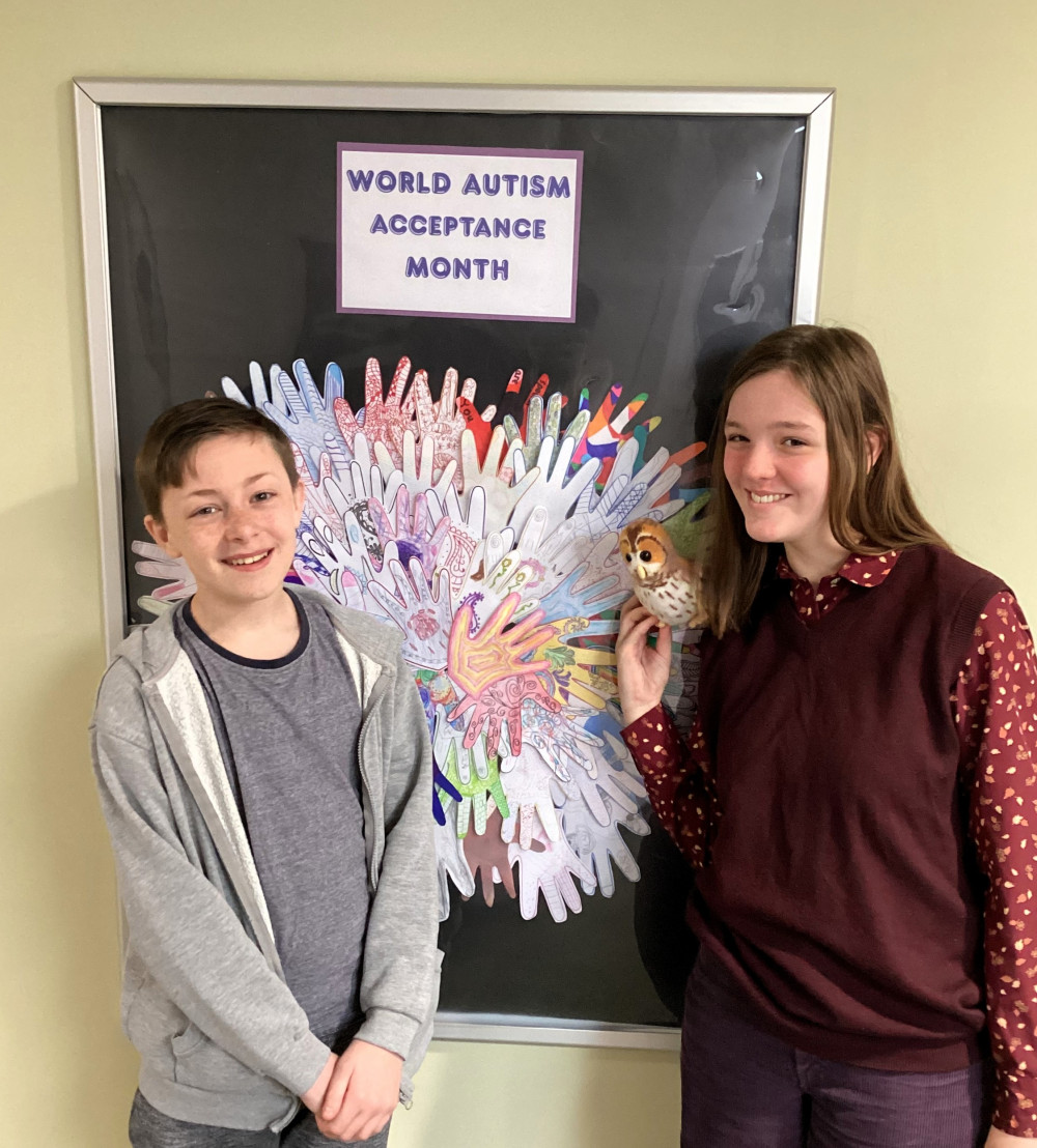 Church Lawton School held a special “Colour Day" to celebrate Autism Acceptance Month. (Photo: Church Lawton School) 