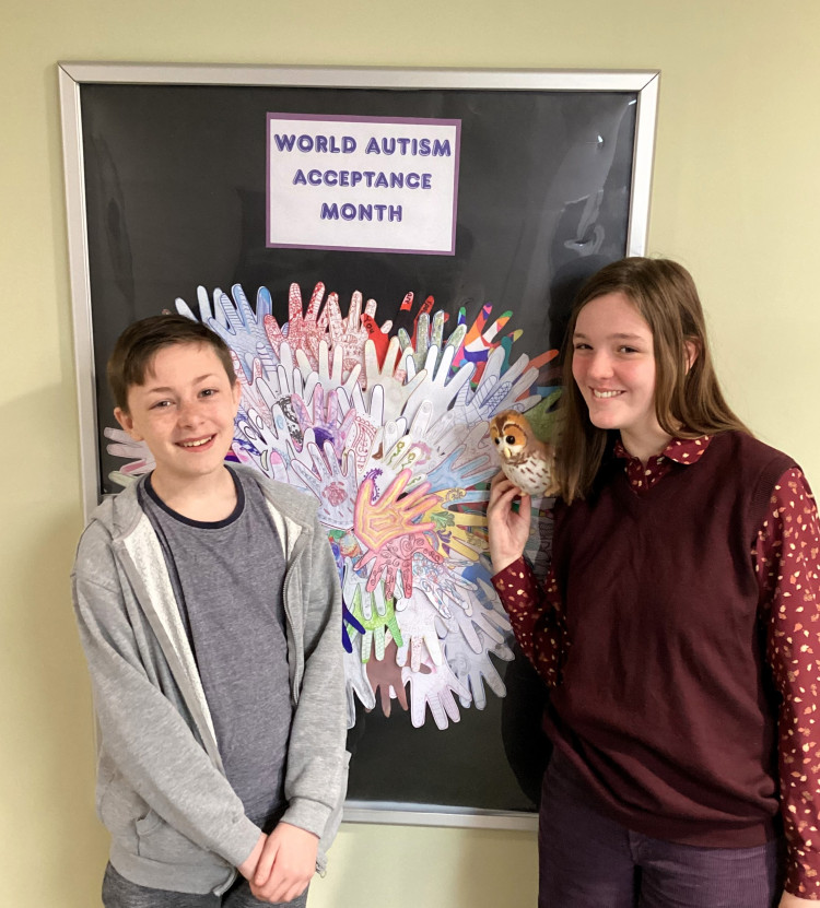 Church Lawton School held a special “Colour Day" to celebrate Autism Acceptance Month. (Photo: Church Lawton School) 