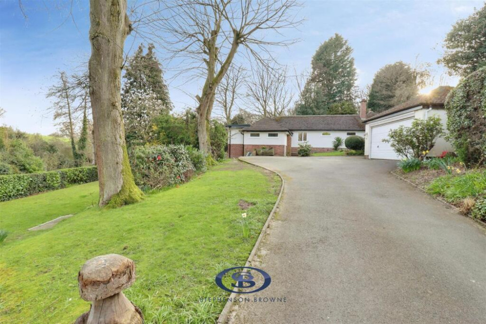  This week's property is set on a seven acre plot with a a picturesque stream running through the plot. (Photos: Stephenson Browne) 