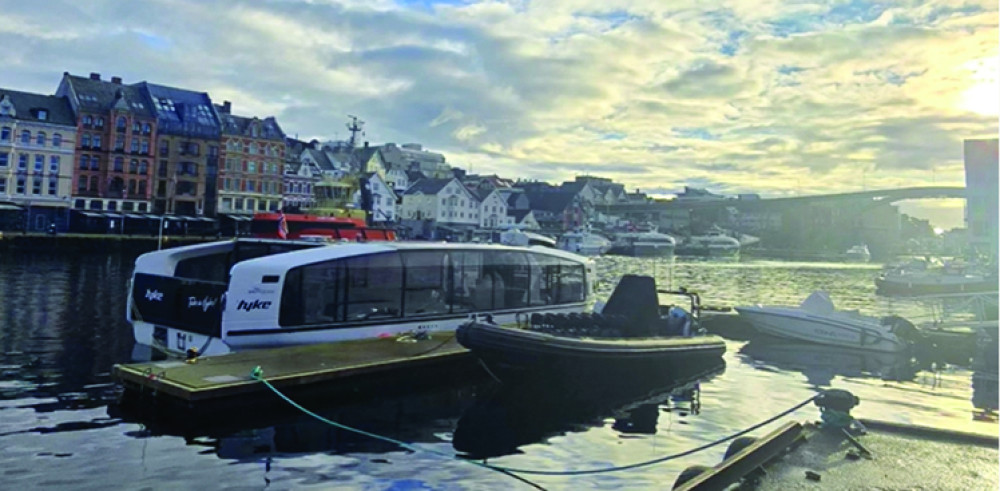 The electric ferry in Fredrikstad would meet all the needs for the Tilbury-Gravesend crossing.