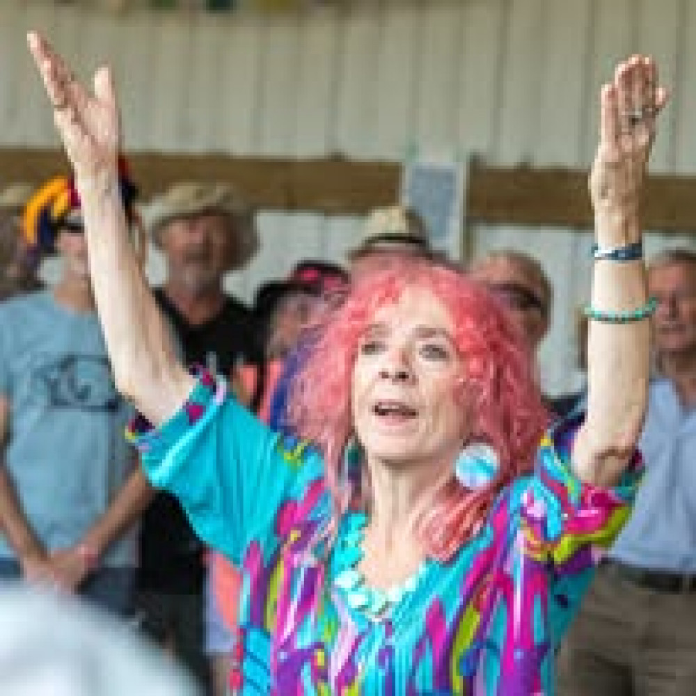 Singing at The Shrubbery, Shepton Mallet