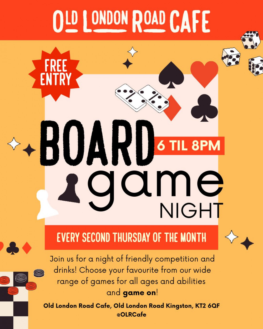 Board Game Night in June