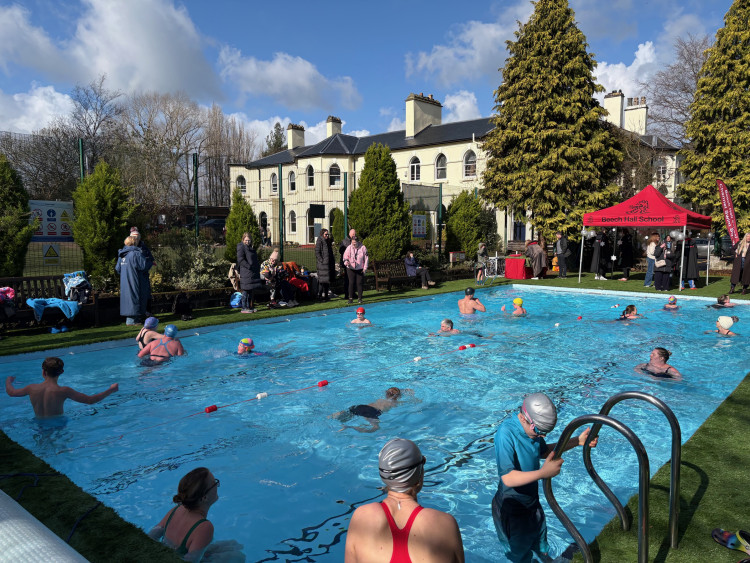 Beech Hall School recently hosted an 'Icebreaker Challenge' to raise money for Crisis (Credit: Supplied)