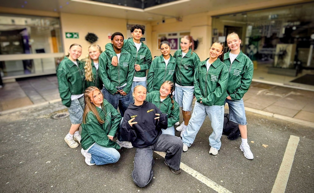 Representing Cheshire, 10 dancers from Street Dance Academy, aged between 13 and 17, performed alongside other dancers from across the UK.  (Photo:  Sheila Manzano)