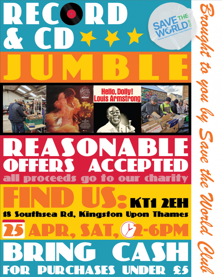 STWC Vinyl Records and CD Jumble (Apr 2026)
