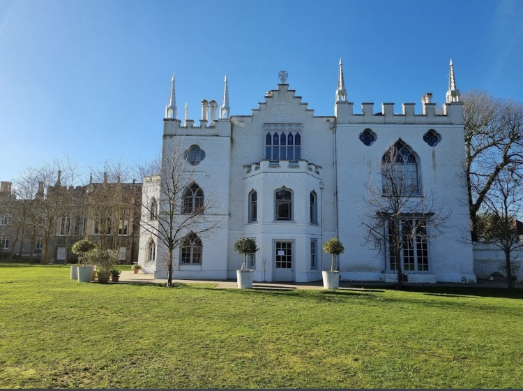 StStrawberry Hill House and Garden has launched an appeal to raise funds to acquire a gothic painting of the building (Credit: Strawberry Hill House)