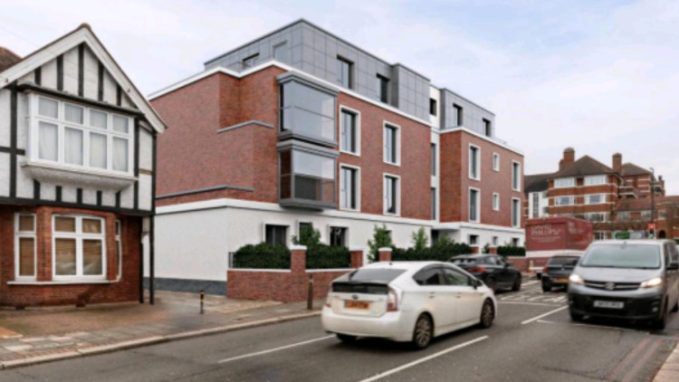 An artist impression of the approved new flats on Upper Richmond Road West East Sheen (credit: Planning application).