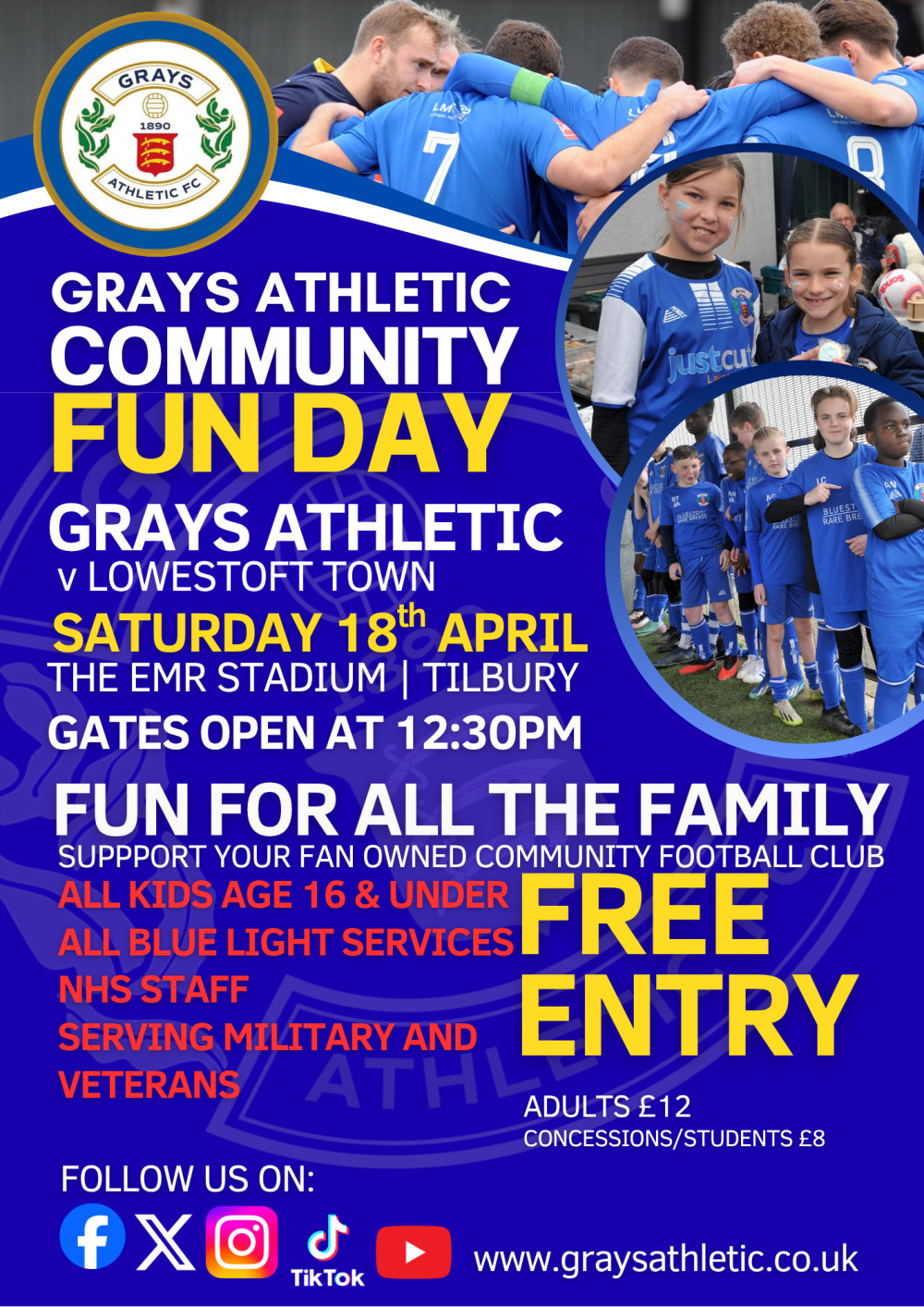 Grays Athletic Community Fun Day