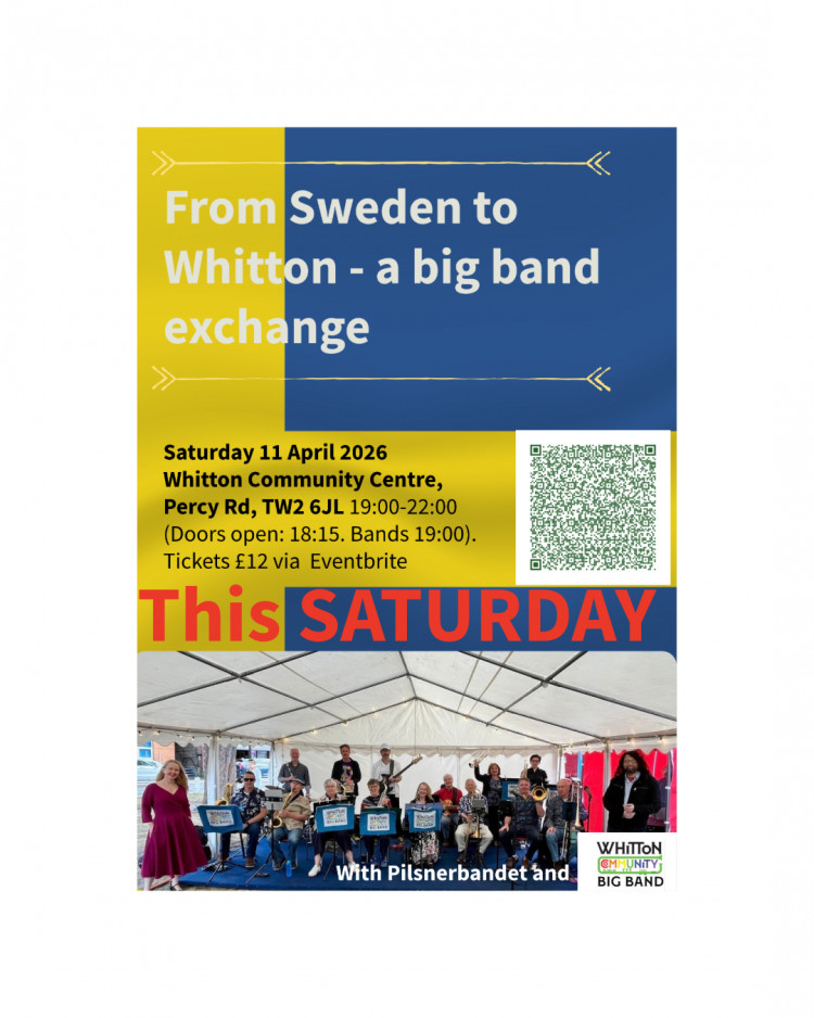 Big Band Night this Saturday evening in Whitton