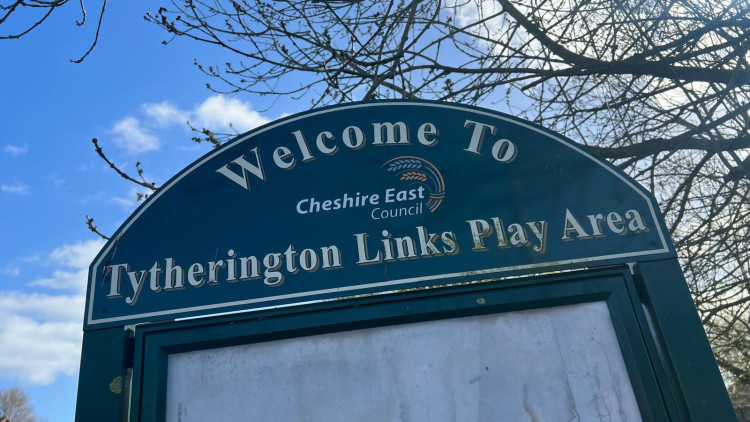 Cheshire Police are investigating anti-social behaviour at the Tytherington Links Play Area on Sandwich Drive (Credit: Nub News)