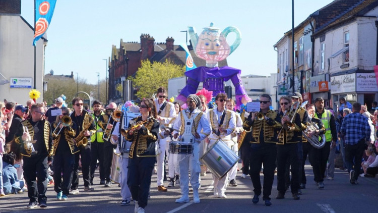 Last year's Longton Carnival and Pig Walk Parade took place on Sunday 6 April (image via Nub News)