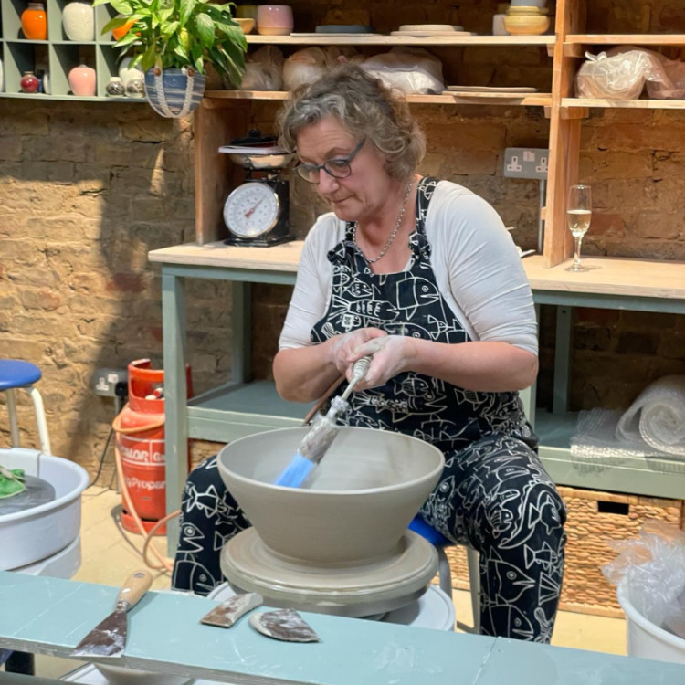 Studio 134 ceramics demonstration (credit: Image supplied).