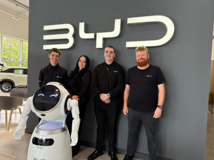 BYD Chester has reached a major milestone (Swansway)