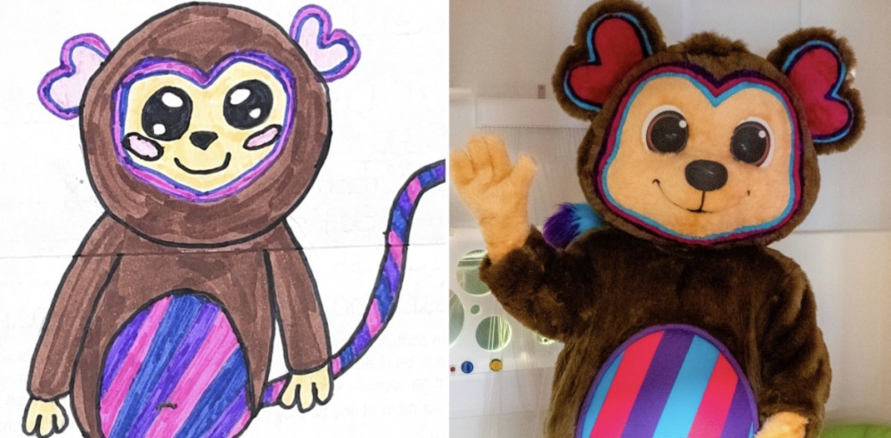 East and North Hertfordshire Hospitals’ Charity has unveiled its new mascot, ‘Stripe’