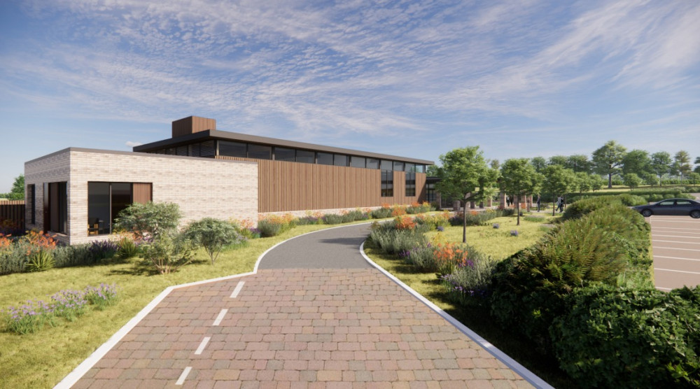 How the crematorium will look