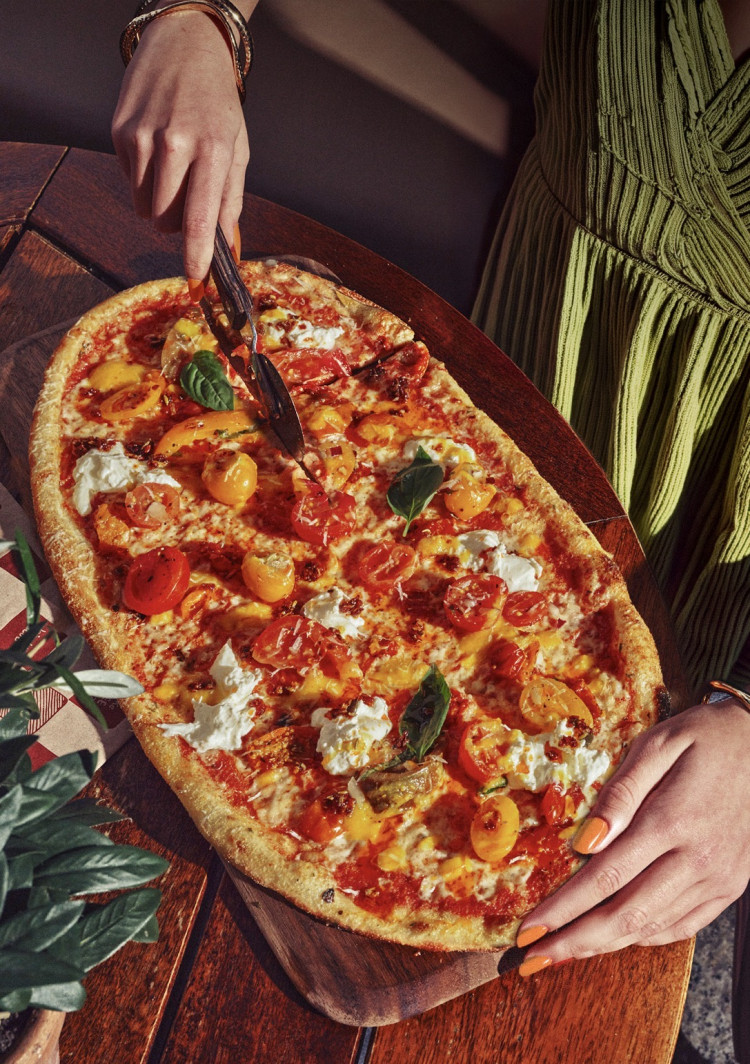 Diners can choose from a range of pizzas, including the newly launched Quattro Pomodoro Rustica