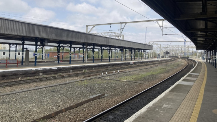 Trains between Manchester Piccadilly and Stockport face disruption this morning (9 April) due to overrunning engineering works (Image - Nub News)