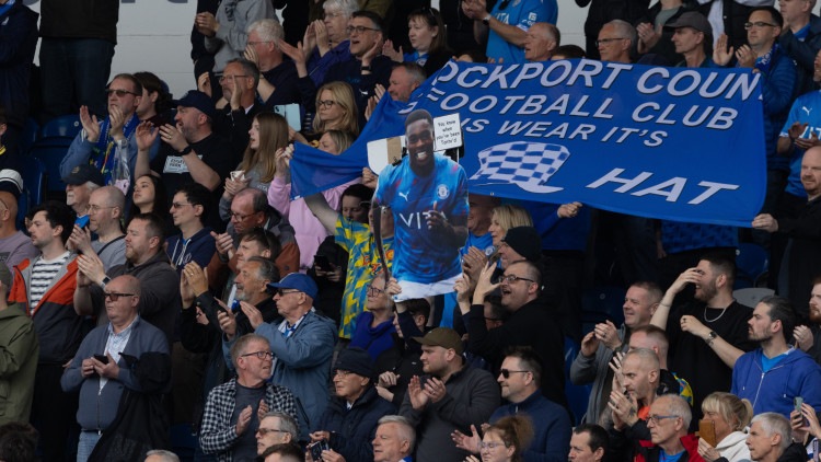 Stockport County F.C. is 'where it's hat' - County will contest their hatting pre-eminence in the upcoming Vertu Cup final on Sunday 12 April from 3pm at Wembley Stadium (Image - Zachary Locke)
