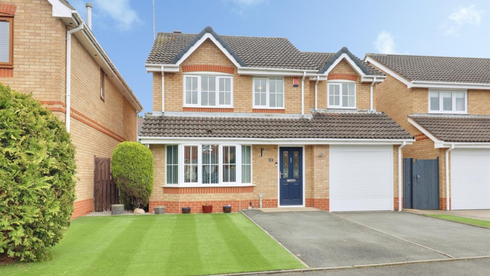 This week we are featuring a four-bedroom property in Alsager (Photo: Stephenson Browne)