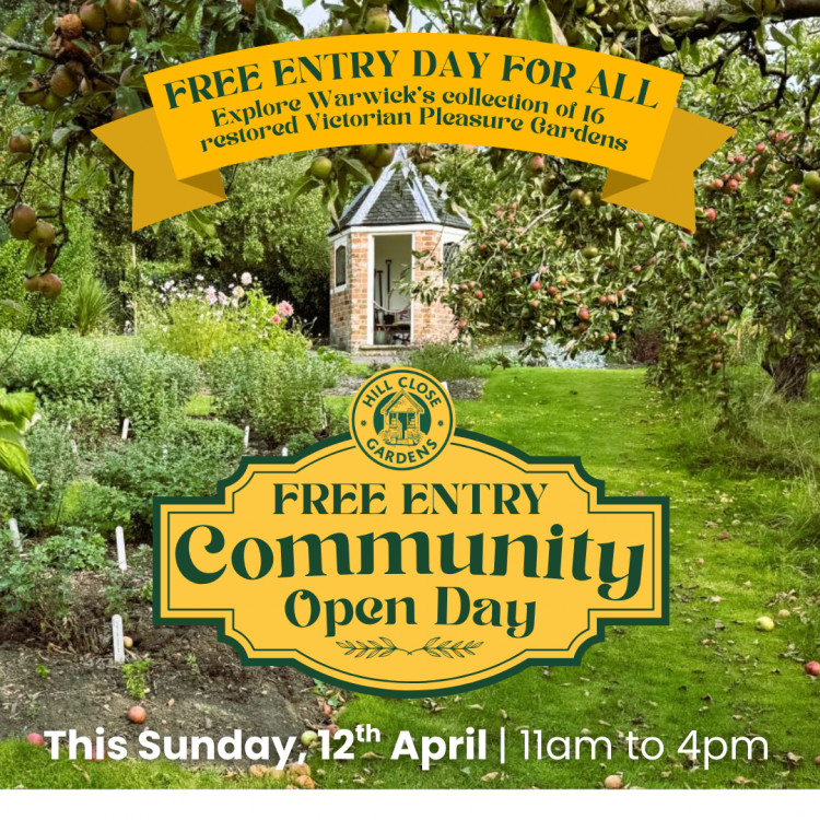 Hill Close Gardens' FREE ENTRY Community Day