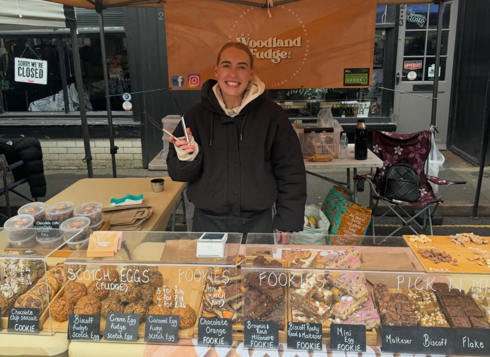 Ashby Farmers and Artisan Market is returning to Brook Street this week, with sellers like Woodland Fudge (Photo: Ashby Farmers and Artisan Market)