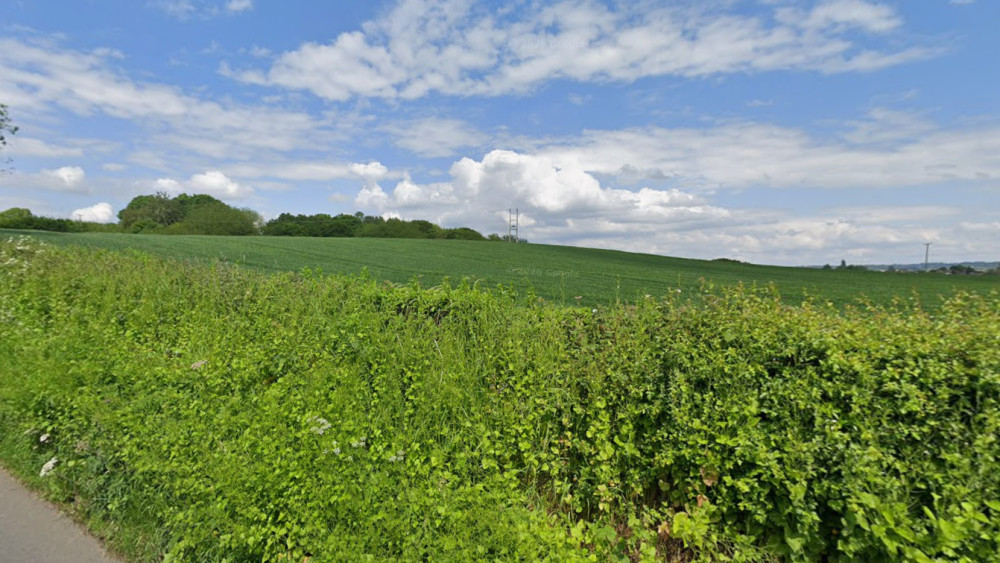 Up to nine houses could be built on land along Northwood Lane in Clayton, Newcastle-under-Lyme (image via Google Street View) 