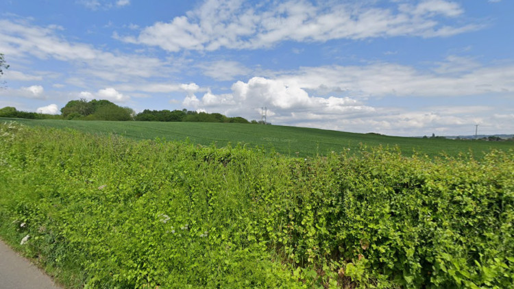 Up to nine houses could be built on land along Northwood Lane in Clayton, Newcastle-under-Lyme (image via Google Street View) 