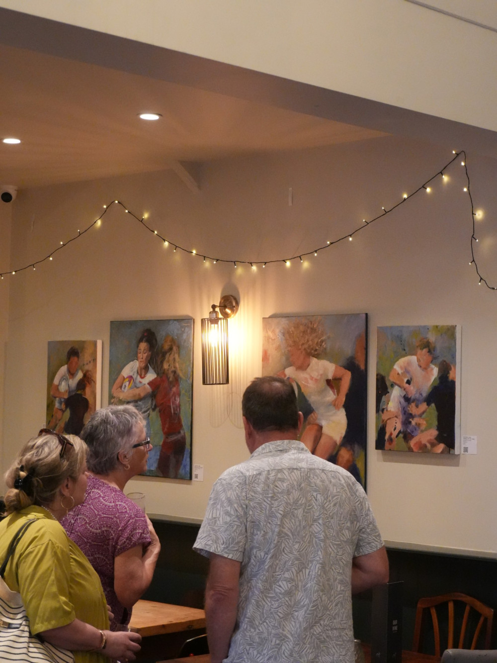 There was a private viewing of the exhibition last night (Credit: Tobby Waller)