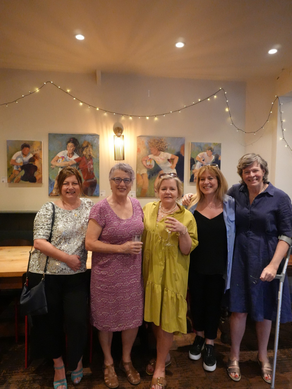 There was a private viewing of the exhibition last night (Credit: Tobby Waller)