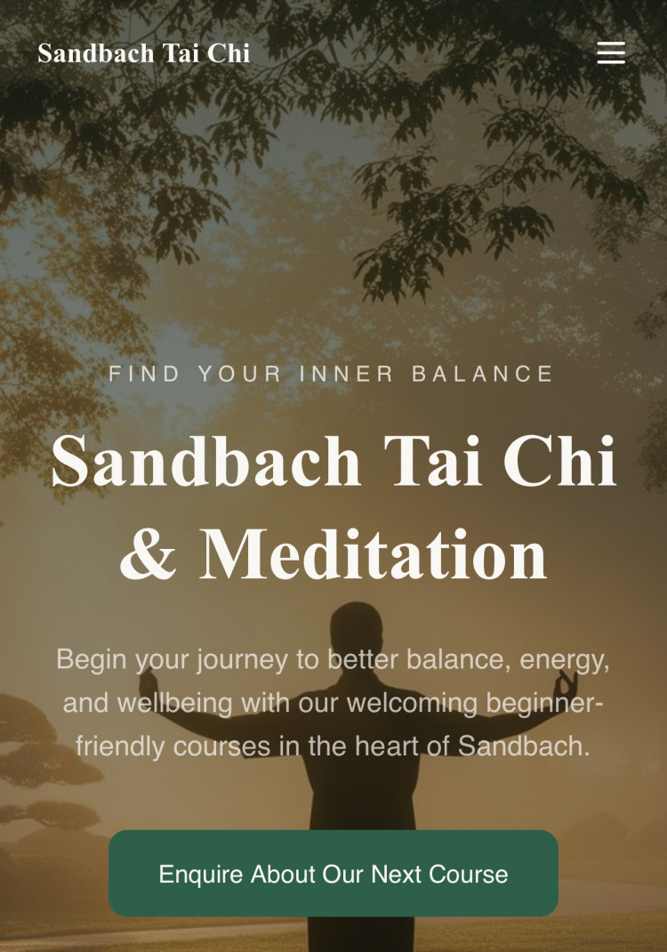 Tai Chi Beginners Course