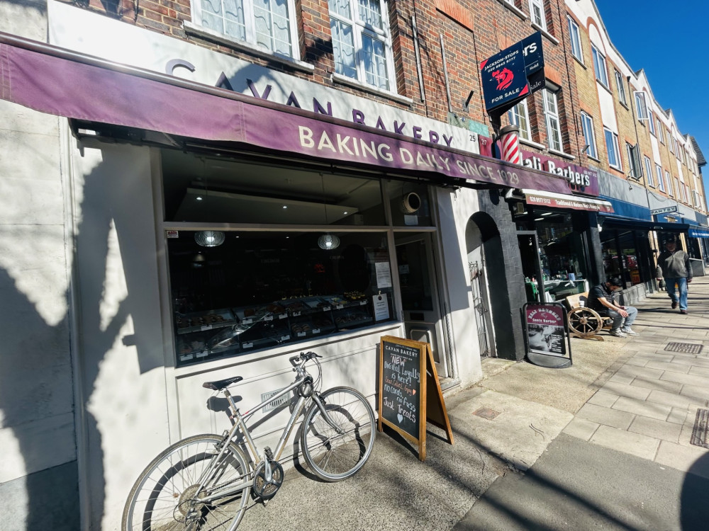 Cavan Bakery is closing down its branch on Teddington High Street next week (Credit: Tilly O'Brien)