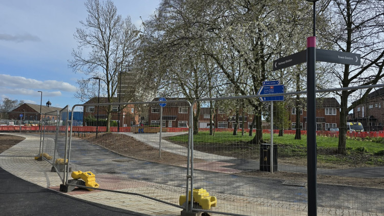 Completion of the Mill Street Corridor scheme in Crewe has been pushed back, with the project costing more than budgeted (Photos: Ryan Parker).