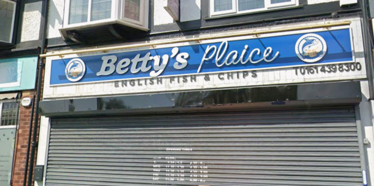 Betty's Plaice, based at 12 Fir Road in Bramhall, has announced it will be closing in May 2026 (Image - Google Maps)