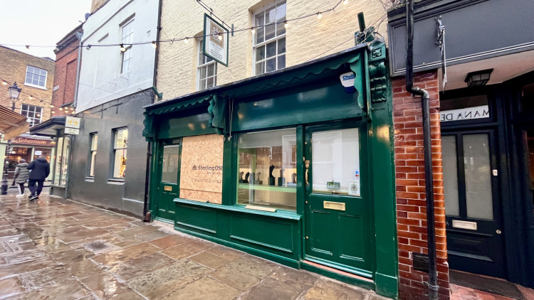 Gregory & Co Jewellers pictured on 1 February 2026 following the robbery (credit: Nub News).