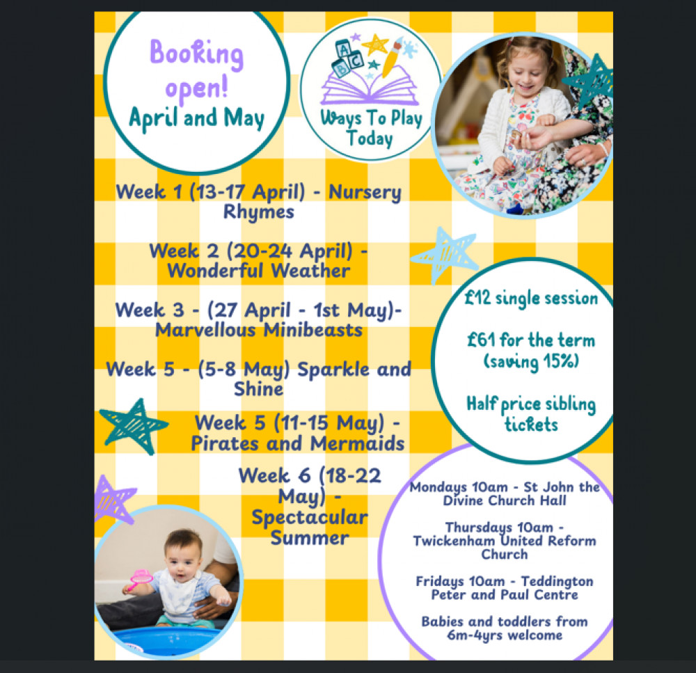 Ways To Play Today Summer term