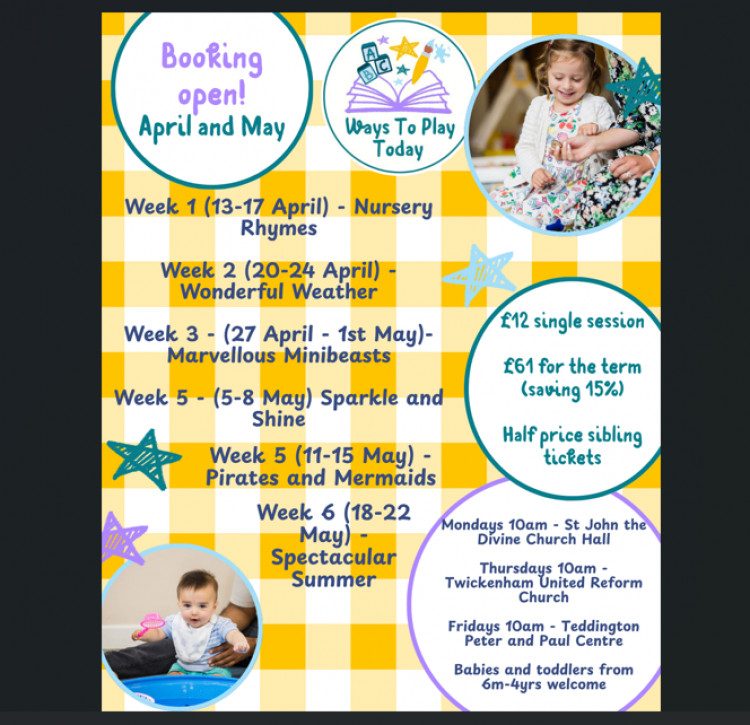 Ways To Play Today Summer term