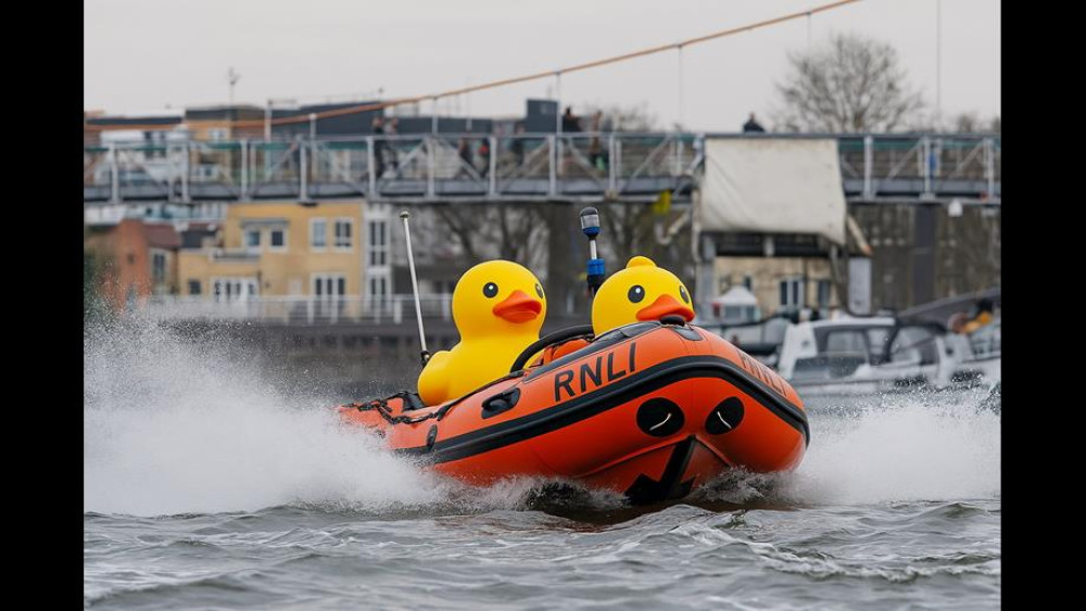 Teddington RNLI is hosting its Open Day and duck race on 31 May (Credit: Teddington RNLI)