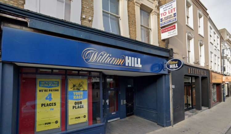 Local activists will protest outside William Hill in Kingston (Image via Google Street View)