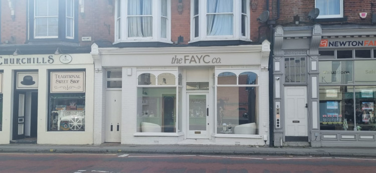 The FAYC Co offers aesthetic treatments and advanced skin care on Bath Street in Ashby (Photo: Grace Kennington)