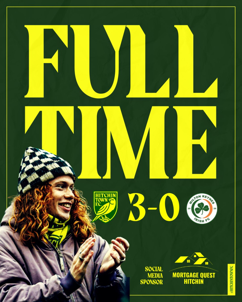 The sad news at the end of the game was a bad knee injury sustained by Will McNeill