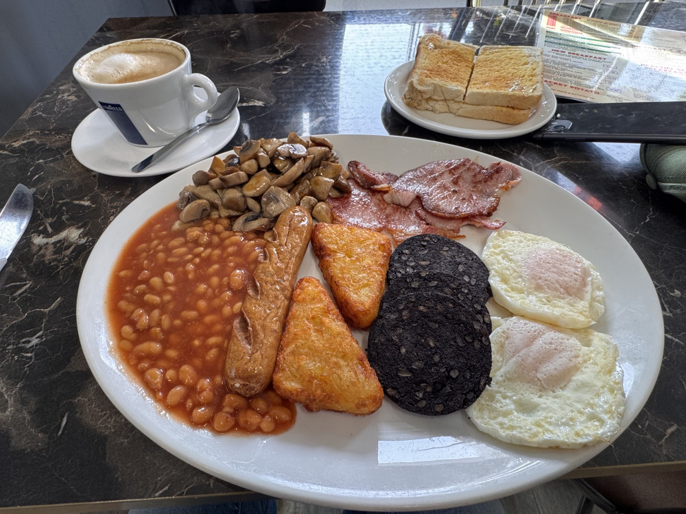 Best value fry up in Hitchin? 