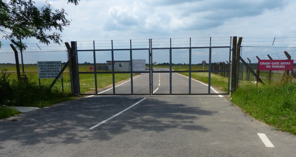 The former RAF Cottesmore in Rutland (image by Mat Fascione)