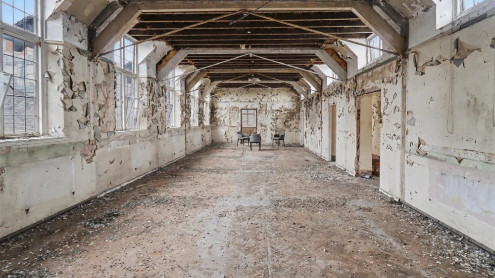 Have a peep at this intriguing period building (image via Property Auctions IO)