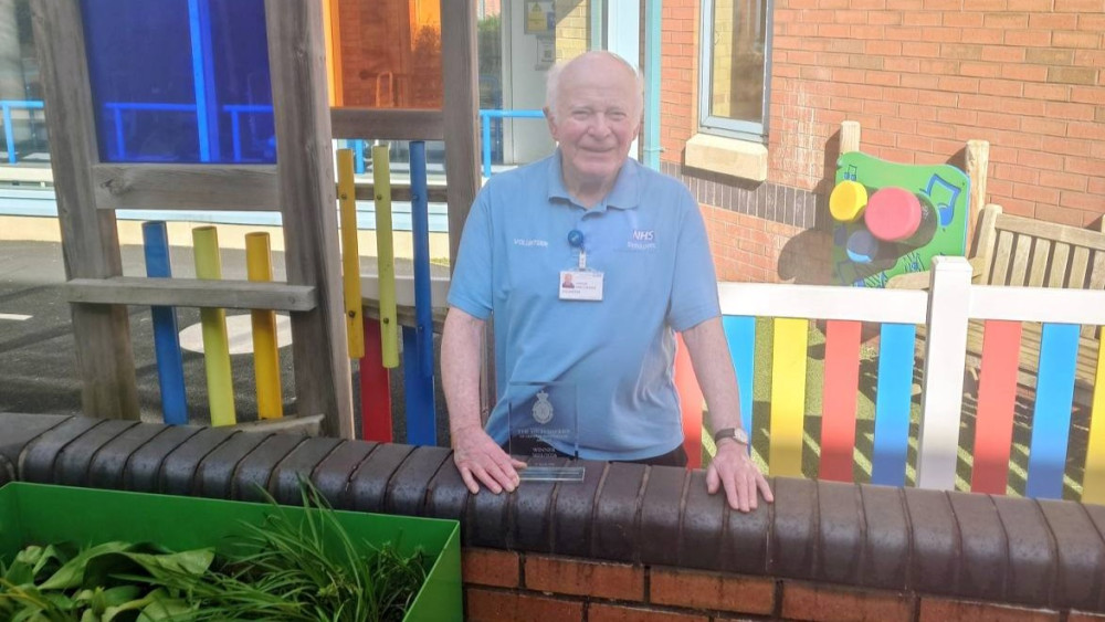 Charles Hamilton, also known as 'Skip,' volunteers with the Scouts and children's hospitals in Stockport (Image - Stockport NHS)