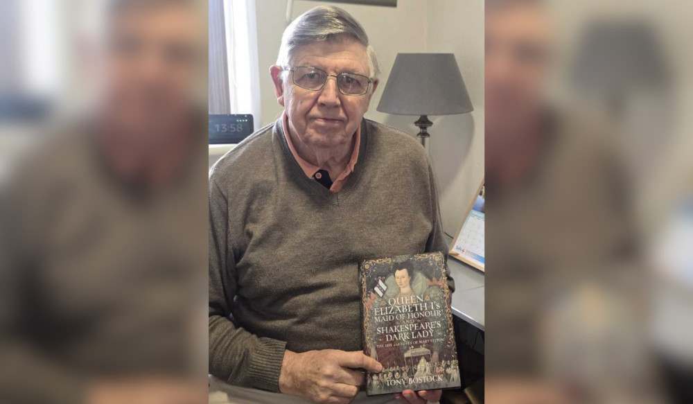 Tony Bostock, author of 'Queen Elizabeth I’s Maid of Honour and Shakespeare’s Dark Lady The Life and Loves of Mary Fitton' (Credit: Supplied)