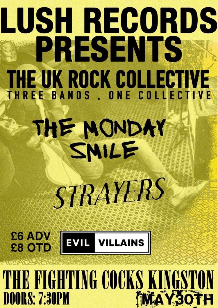 The Monday Smile / Strayers / Evil Villains