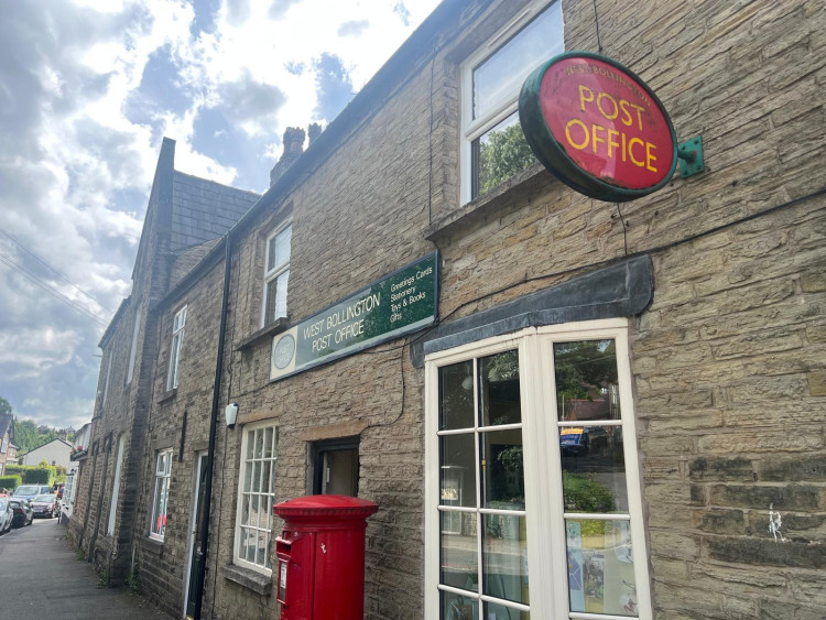 West Bollington Post Office on Wellington Road is set to close (Credit: Nub News)