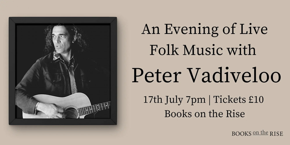 An Evening of Live Folk with Peter Vadiveloo
