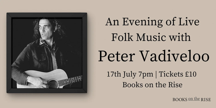 An Evening of Live Folk with Peter Vadiveloo